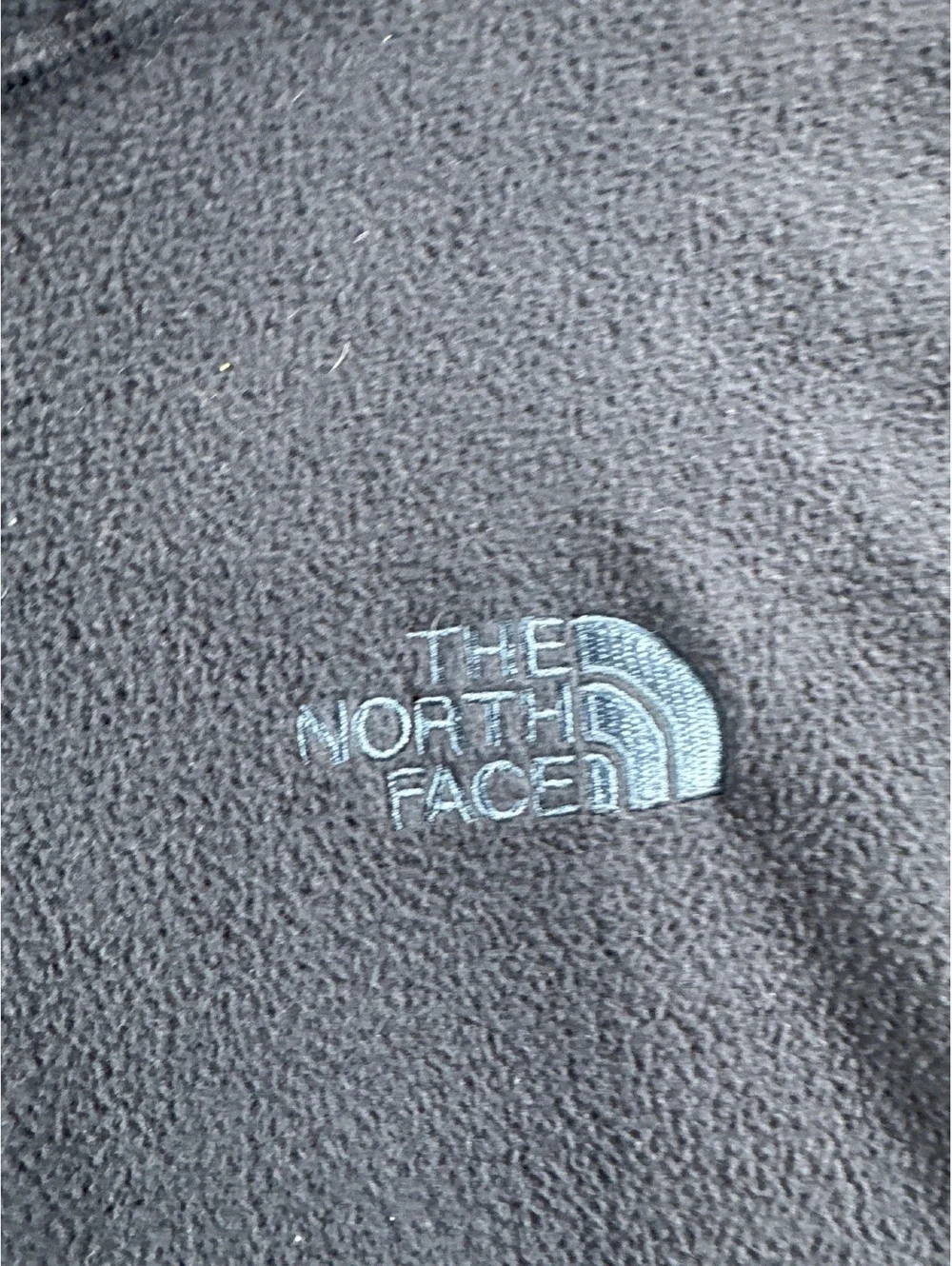 The North Face Mens M Navy Blue Fleece 1/4 Zip Pullover Jacket Regular Fit
